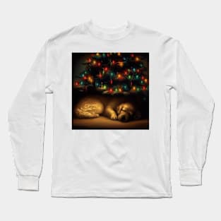 Christmas tree Dog Long Sleeve T-Shirt